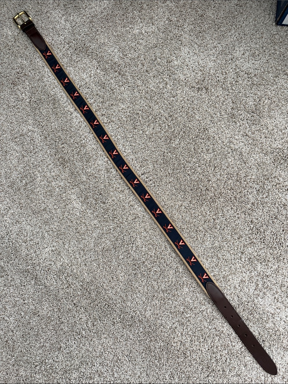 Vineyard Vines UVA Virginia Belt - Picture 3 of 13